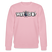WAT IS'N?-Unisex Bio-Sweatshirt - Hellrosa