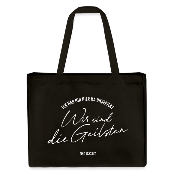 WIR SIND DIE GEILSTEN-Berlin26-Einkaufstasche - Schwarz