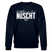 Berliner Spruch-NETT KANN ICK OOCH-Unisex Bio-Sweatshirt - Navy
