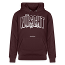 NÜSCHT MUSS ICK -Unisex Bio-Hoodie-2025 - Maroon
