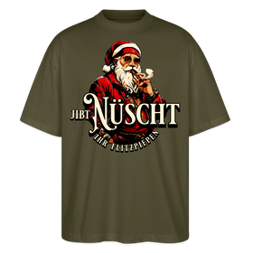 JIBT NÜSCHT IHR FLITZPIEPEN - Unisex Oversize Bio-T-Shirt - Khaki
