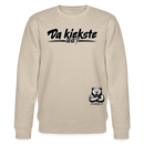 Da kiekste, wa?-Unisex Bio-Sweatshirt II - Beige