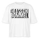 WIE LATSCH UND BOMMEL - Frauen Boxy Bio-T-Shirt - Weiß