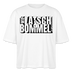 WIE LATSCH UND BOMMEL - Frauen Boxy Bio-T-Shirt - Weiß
