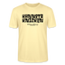 KANNSTE KNICKEN-Unisex T-Shirt  mit echt Berliner Schnauze - Creme