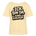 Berlin Shirt-BIN DA, KANN LOSJEHN-Rundhals Frauen Bio-T-Shirt - Creme