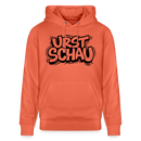 Ostalgie-Unisex Bio-Hoodie-URST SCHAU - Hellrot