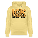 ICK DARF DIT - Bio-Hoodie - Gelb Viva 