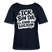 BIN DA, KANN LOSJEHN-Rundhals Frauen Bio-T-Shirt mit Berliner Schnauze - Navy