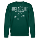 JIBT NÜSCHT zu Weihnachten in Berlin-Unisex Bio-Sweatshirt - Forest