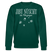 JIBT NÜSCHT zu Weihnachten in Berlin-Unisex Bio-Sweatshirt - Forest