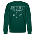 JIBT NÜSCHT zu Weihnachten in Berlin-Unisex Bio-Sweatshirt - Forest