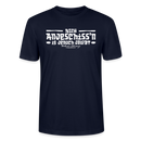Berliner Spruch-Berliner Lob-NICH ANJESCHISSN-Unisex T-Shirt - Navy