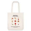 NACHTIJALL-recycelter Heavyweight Stoffbeutel - Naturweiß