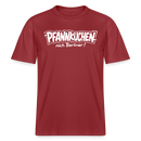 Berlin Shirt-PFANNKUCHEN NICH BERLINER!-RELAXED FIT Unisex bio T-Shirt - Erdrot