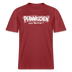 Berlin Shirt-PFANNKUCHEN NICH BERLINER!-RELAXED FIT Unisex bio T-Shirt - Erdrot