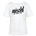 Berlin Shirt-NÜSCHT FÜR SCHWACHE NERVEN-Rundhals Frauen Bio-T-Shirt - Weiß