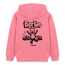 Berlin Souvenir-Kinder Bio-Hoodie-BERLIN ICK LIEBE DIR - Pink 