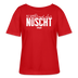 NETT KANN ICK OOCH-Rundhals Frauen Bio-T-Shirt dunkel - Rot
