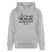 ICK KNUTSCH DIR - Unisex Bio-Hoodie - Grau meliert