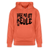 PASS MA UFF KEULE - Unisex Bio-Hoodie - Hellrot