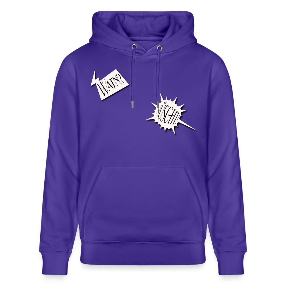 WATN? NÜSCHT!-Unisex Bio-Hoodie - Purple Love 