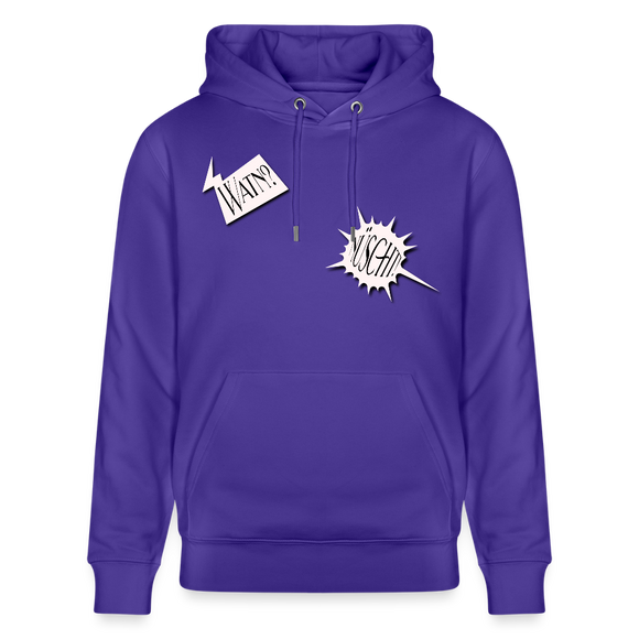 WATN? NÜSCHT!-Unisex Bio-Hoodie - Purple Love 