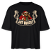 JIBT NÜSCHT-Frauen Boxy Bio-T-Shirt - Schwarz