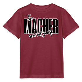 DER MACHER VON DIT JANZE - Kinder T-Shirt BIO - Burgunderrot