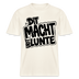 Berlin Shirt mit Berliner Schnauze- DIT MACHT URST LUNTE-RELAXED FIT Unisex Bio T-Shirt - Naturweiß 