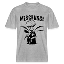 Berlin Shirt-MESCHUGGE - Relaxed Fit Unisex Bio-T-Shirt - Grau meliert