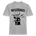 Berlin Shirt-MESCHUGGE - Relaxed Fit Unisex Bio-T-Shirt - Grau meliert
