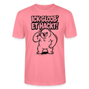 Berlin Shirt-ICK GLOOB ET HACKT-Unisex T-Shirt mit Berliner Bär - Pink 