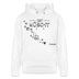 Weihnachten in Berlin 25-JIBT NÜSCHT-Unisex Bio-Hoodie II - Weiß