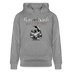 Ran an Sarch-Unisex Bio-Hoodie II - Hellgrau marmoriert