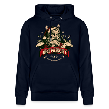 JIBT NÜSCHT - Unisex Bio-Hoodie - Navy