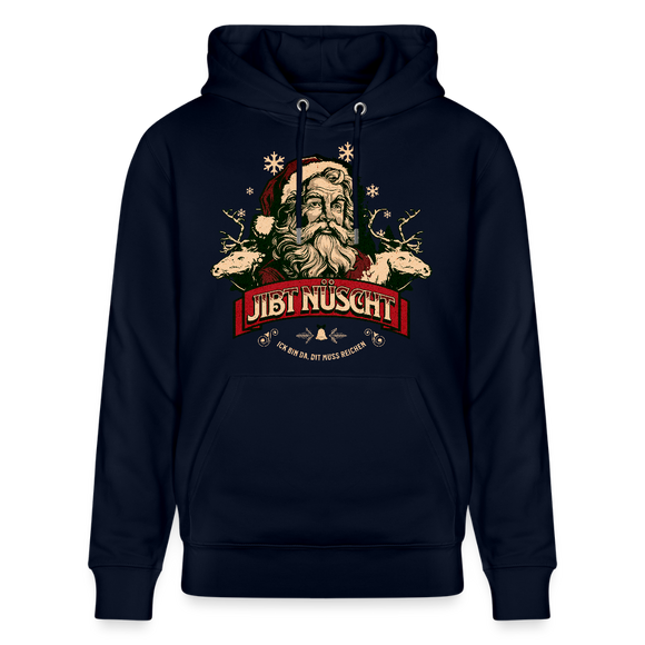 JIBT NÜSCHT - Unisex Bio-Hoodie - Navy