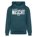 NETT KANN ICK OOCH-Unisex Bio-Hoodie - Dunkles Petrol