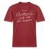 NACHTIGALL ICK HÖR DIR TRAPSEN- RELAXED FIT Unisex BIO T-Shirt - Erdrot