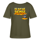 Berlin Shirt-Sommer-IS DIT NE DEMSE-Rundhals Frauen Bio-T-Shirt - Khaki