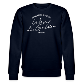 WIR SIND DIE GEILSTEN-Berlin26- Unisex Bio-Sweatshirt - Navy