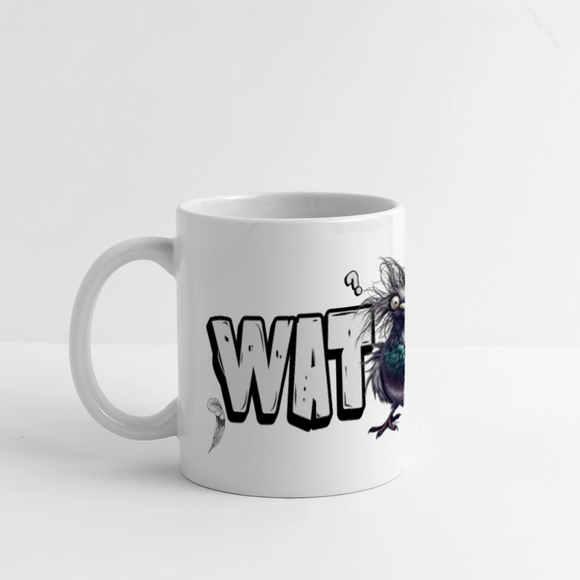 WAT IS'N?-Panoramatasse - Weiß