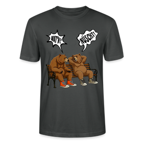 Berliner Bär Shirt mit Berliner Schnauze-WATN?NÜSCHT!-Unisex T-Shirt - Anthrazit