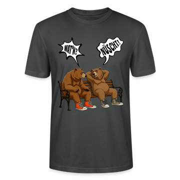 Berliner Bär Shirt mit Berliner Schnauze-WATN?NÜSCHT!-Unisex T-Shirt - Anthrazit