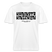 KANNSTE KNICKEN- RELAXED FIT Unisex Organic T-Shirt mit echt Berliner Schnauze - Weiß