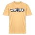 WAT IS'N?-Relaxed Fit Unisex Bio-T-Shirt - Hellgelb