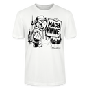 MACH HINNE Berlin T-Shirt – Unisex T-Shirt mit Skyline - Weiß