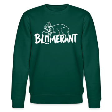 BLÜMERANT-Unisex Bio-Sweatshirt mit echt Berliner Schnauze - Forest