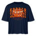 KODDERSCHNAUZE - Frauen Boxy Bio-T-Shirt - Navy