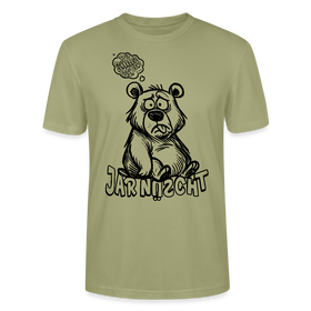 DU SCHNALLST JAR NÜSCHT-Unisex T-Shirt BIO - Nebelgrün